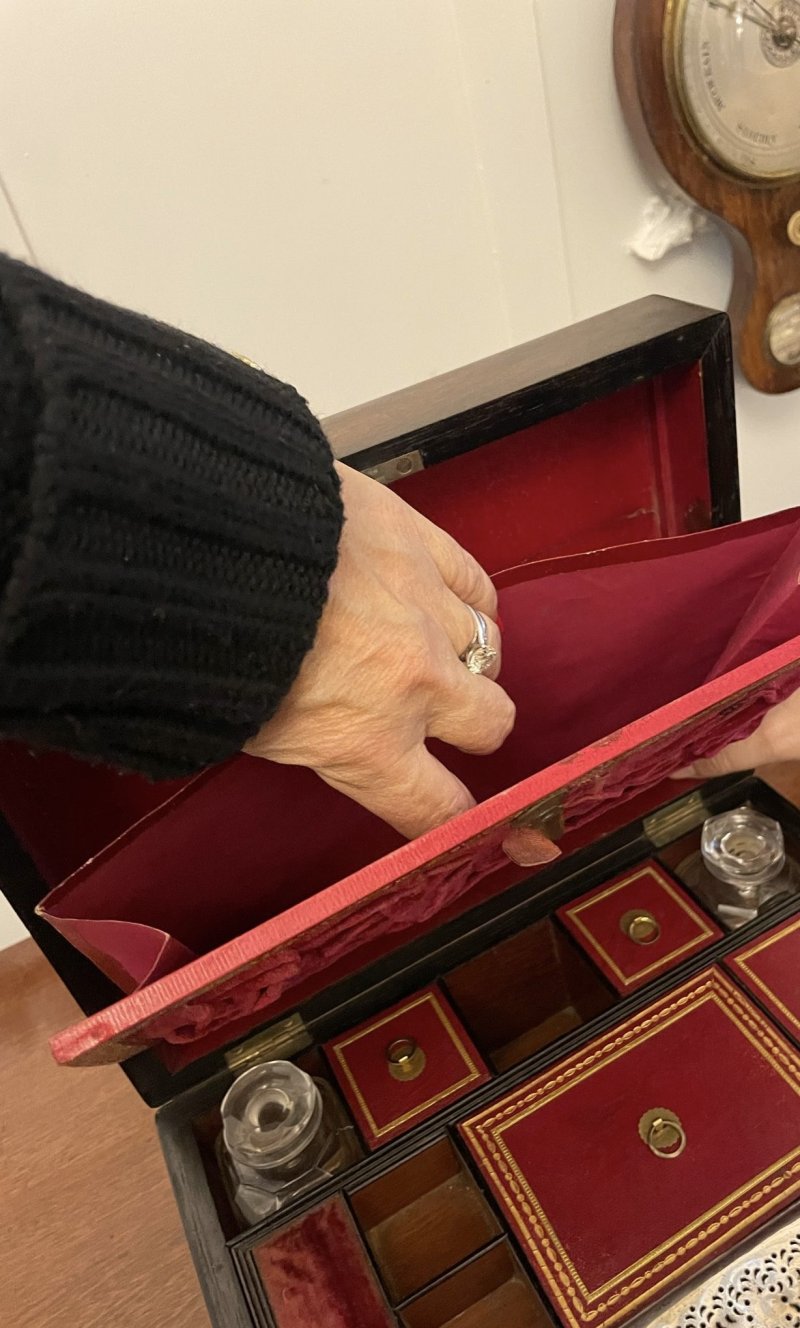 Outstanding Quality Antique Victorian Rosewood Jewellery And Vanity Box - Image 13